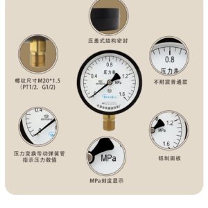 General Pressure Gauge 100mm - Y100