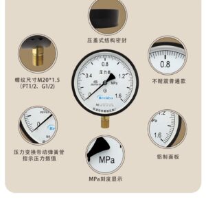 General Pressure Gauge 150mm - Y150
