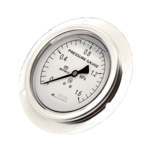 General Pressure Gauge 100mm Axial with Flange - Y100ZT