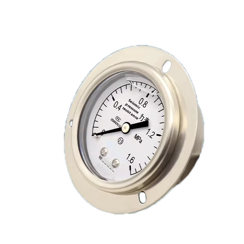 General Pressure Gauge 40mm Axial with Flange - Y40ZT
