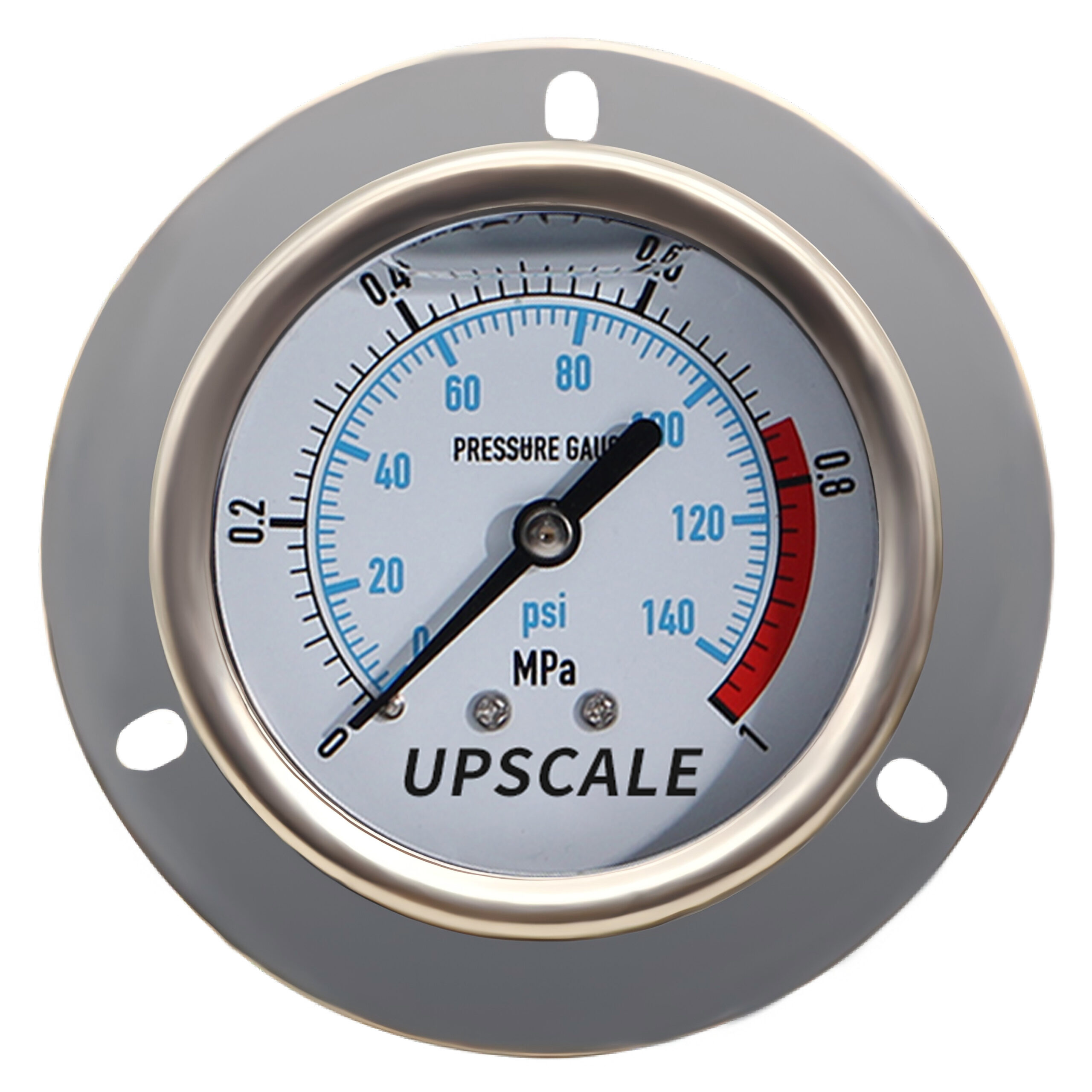 General Pressure Gauge 50mm Axial with Flange - Y50ZT