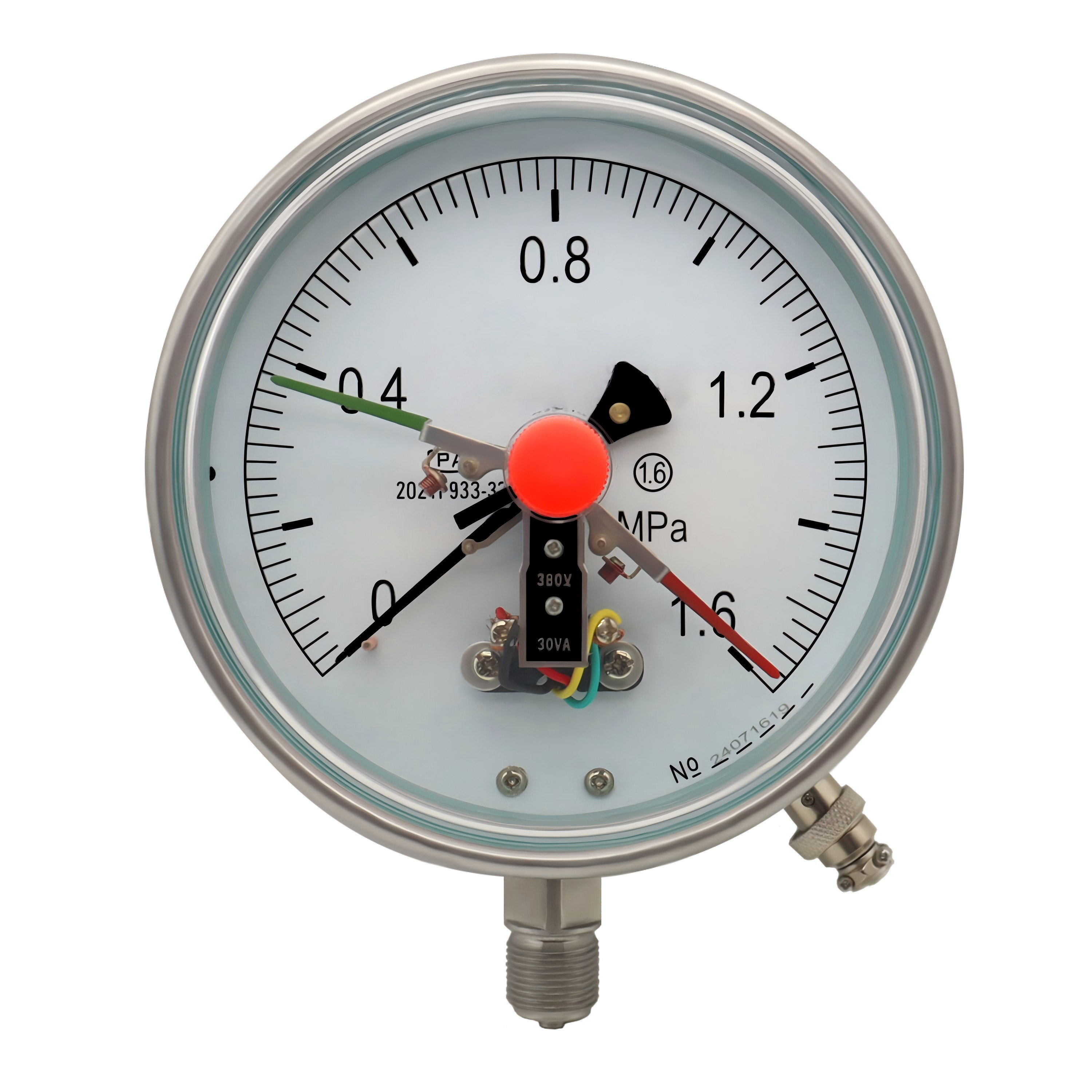 Electric Contact Pressure Gauge 150mm - YNBFXC150