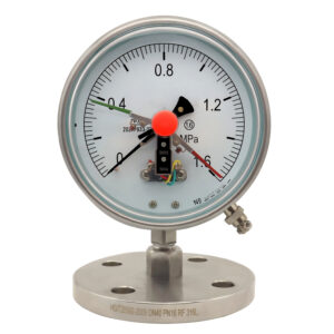 Diaphragm Pressure Gauge 150mm with Flange - YTP150NBFXCMF