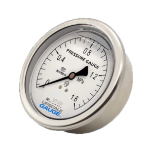 Stainless Steel Pressure Gauge 100mm Axial with Flange - YN100ZBF