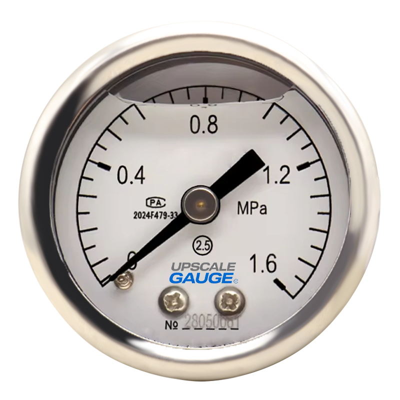 Stainless Steel Pressure Gauge 40mm Axial - YN40Z