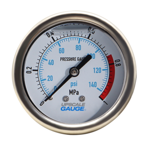 Vibration-Resistant Pressure Gauge 50mm Axial - YN50Z