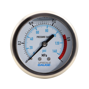 Vibration-Resistant Pressure Gauge 60mm Axial - YN60Z