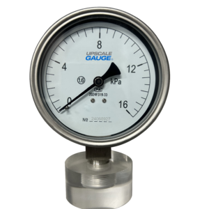 Stainless Steel Capsule Low Pressure Gauge - YEF100